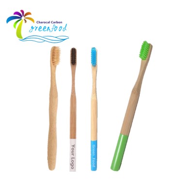 OEM Biodegradable Bamboo Toothbrush, Disposable Toothbrush For Hotel Or Travel Free Sample